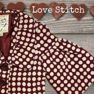 Love Stitch Crop Jacket